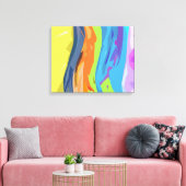 Kogelwaterval Canvas Afdruk (Insitu (Woonkamer))