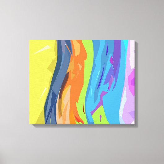 Kogelwaterval Canvas Afdruk (Voorkant)