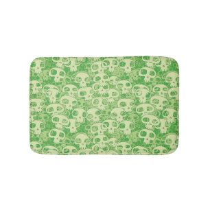 Kogelwollen schedels badmat