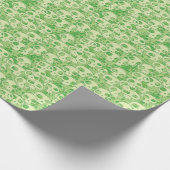 Kogelwollen schedels cadeaupapier (Hoek)