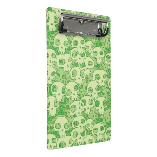 Kogelwollen schedels mini klembord (Schuin)