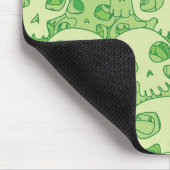 Kogelwollen schedels muismat (Hoek)