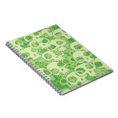 Kogelwollen schedels notitieboek (Rechterzijde)