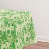 Kogelwollen schedels tafelkleed (Voorbeeld)