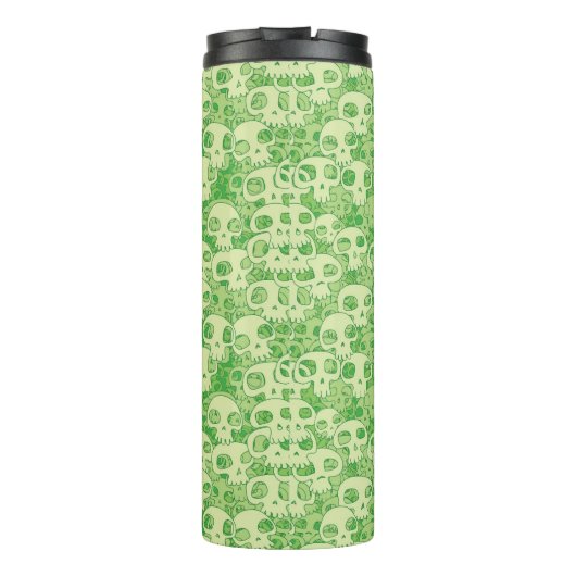 Kogelwollen schedels thermosbeker (Achterkant)