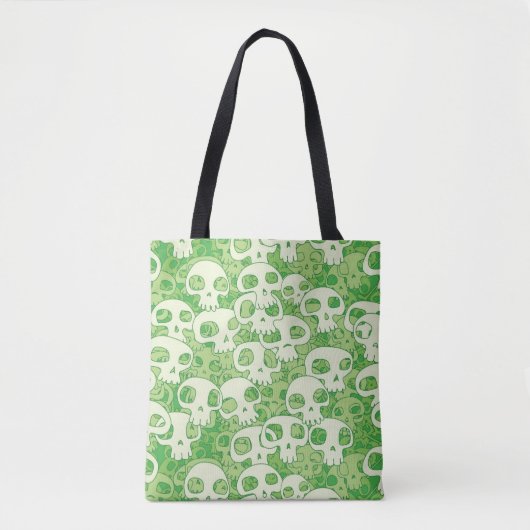 Kogelwollen schedels tote bag (Voorkant)
