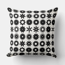 Kogs - Zwart op wit Kussen