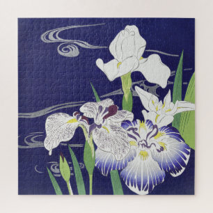 Kogyo Tsukioka Irises, Japanse bloemkunst Legpuzzel