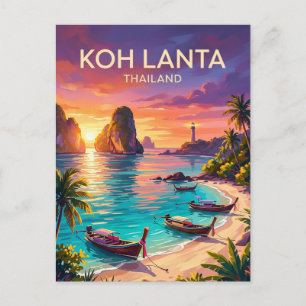 Koh Lanta Thailand Briefkaart