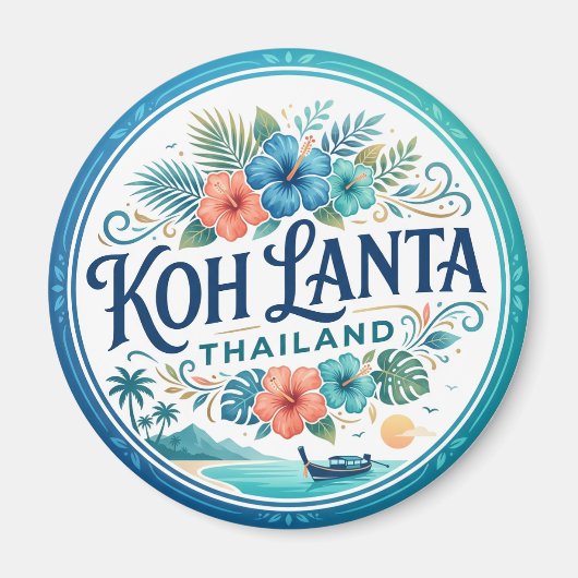 Koh Lanta, Thailand Thailand Magneet (Voorkant)