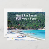 Koh Phangan Island Briefkaart (Voorkant / Achterkant)