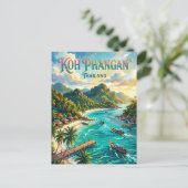 Koh Phangan Thailand Briefkaart (Staand voorkant)