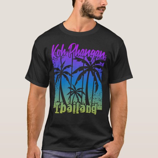 Koh Phangan Thailand T-shirt (Voorkant)