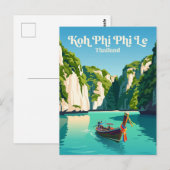 Koh Phi Phi Le Thailand Briefkaart (Voorkant / Achterkant)
