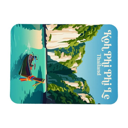 Koh Phi Phi Le Thailand Magneet (Horizontaal)