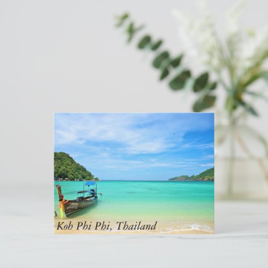 Koh Phi Phi, Thailand Briefkaart (Staand voorkant)