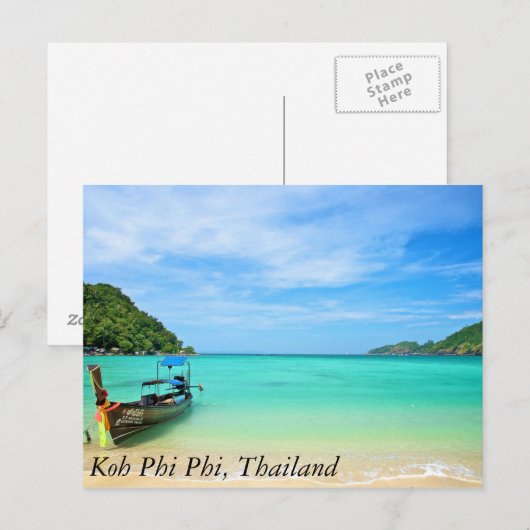 Koh Phi Phi, Thailand Briefkaart (Voorkant / Achterkant)