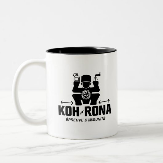 KOH-RONA, DE IMMUNITEITSPROEF! TWEEKLEURIGE KOFFIEMOK (Links)