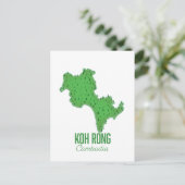 Koh Rong Cambodia Briefkaart (Staand voorkant)