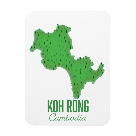 Koh Rong Cambodia Magneet (Verticaal)