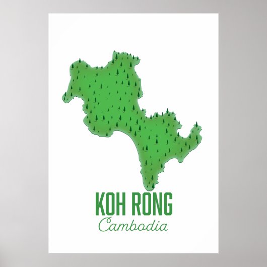 Koh Rong Cambodja Poster (Voorkant)