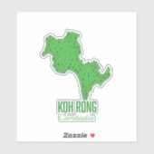 Koh Rong Cambodja Sticker (Vel)