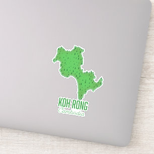 Koh Rong Cambodja Sticker
