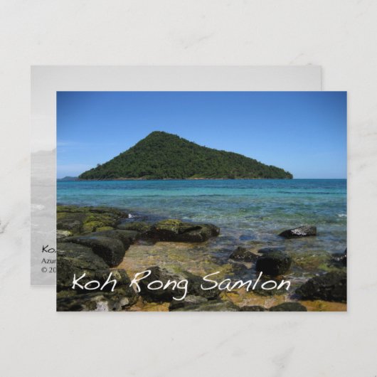 Koh Rong Samlon Briefkaart (Voorkant / Achterkant)