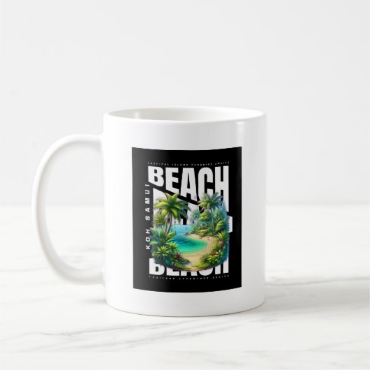 Koh Samui eiland Thailand Koffiemok (Links)