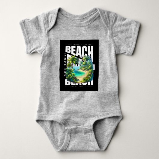 Koh Samui Island Thailand Romper (Voorkant)