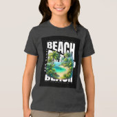 Koh Samui Island Thailand Tri-Blend Shirt (Voorkant)