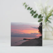 Koh Samui Ocean Sunset in Thailand Briefkaart (Staand voorkant)