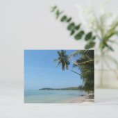 Koh Samui strand 3 Briefkaart (Staand voorkant)