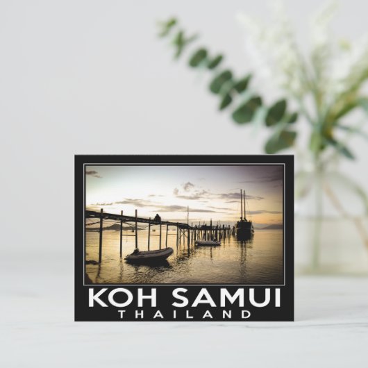 Koh Samui Thailand Briefkaart (Staand voorkant)