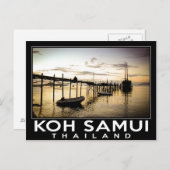 Koh Samui Thailand Briefkaart (Voorkant / Achterkant)