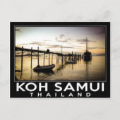 Koh Samui Thailand Briefkaart (Voorkant)