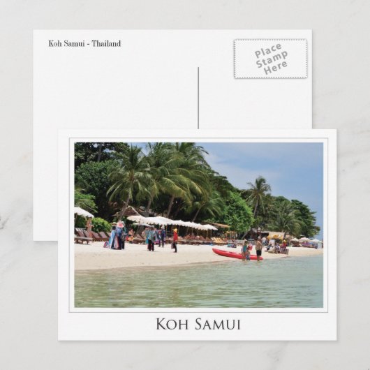 Koh Samui - Thailand Briefkaart (Voorkant / Achterkant)