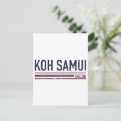 Koh Samui Thailand Briefkaart (Staand voorkant)