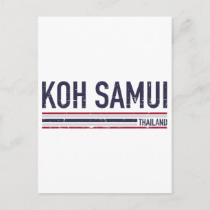 Koh Samui Thailand Briefkaart