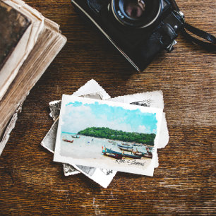 Koh Samui Thailand strandparadijs Briefkaart