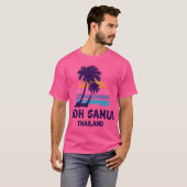 Koh Samui Thailand - Tropisch strand eiland T-shirt (Voorkant volledig)