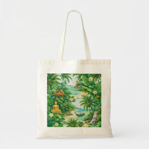 Koh Samui Thailand Tropische Boeddha Jungle Strand Tote Bag