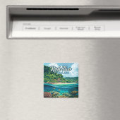 Koh Tao Thailand Azië Duiken Beach Island Magneet (Insitu (Vaatwasser))