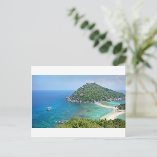 Koh Tao Thailand Briefkaart (Staand voorkant)