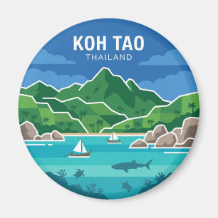 Koh Tao Thailand Magneet