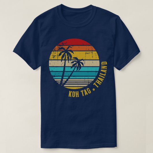 Koh Tao Thailand T-shirt (Design voorkant)