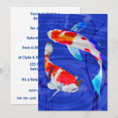Kohaku Duo in de Deep Blue Pond Kaart (Voorkant / Achterkant)