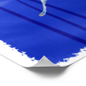 Kohaku Duo in Deep Blue Pond Poster (Hoek)