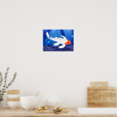 Kohaku Koi 03 Poster (Keuken)