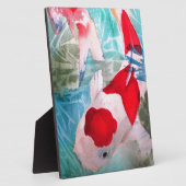 Kohaku Koi 2 Japanse waterverf Fotoplaat (Zijkant)